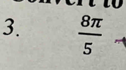  8π /5 