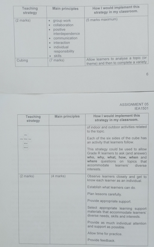 ASSIGNMENT 05 
IEA1501 
Provide feedback.