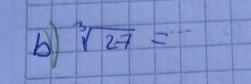 sqrt[3](27)=