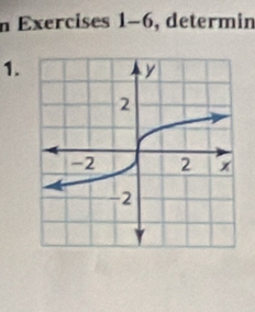 Exercises 1-6, determin 
1.