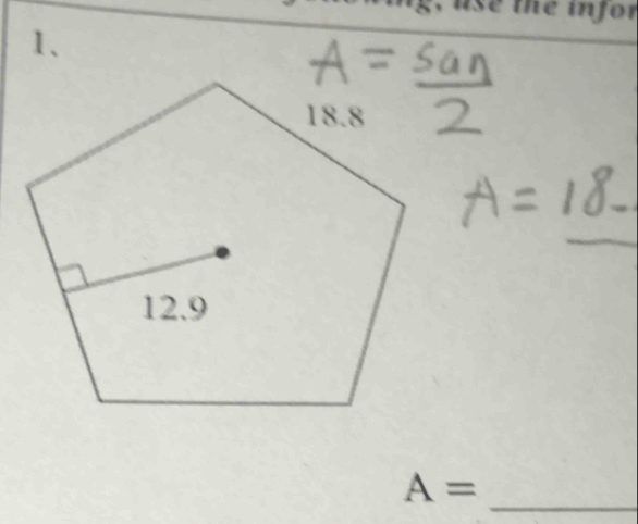 use the infor 
1、
A=
_