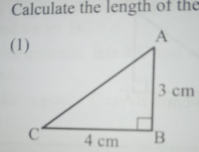 Calculate the length of the