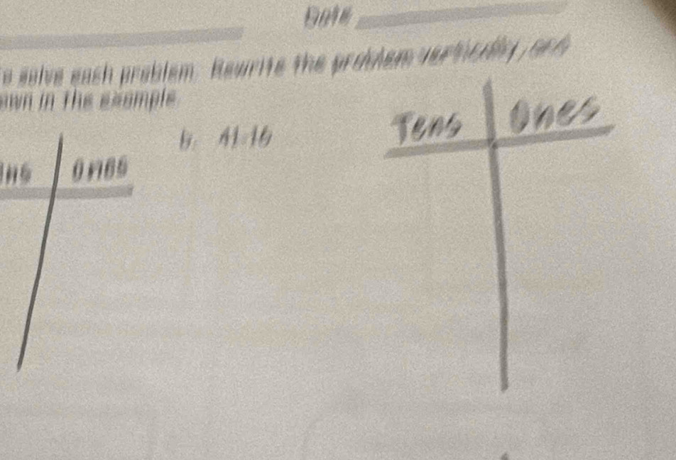 1904% 
e salve eash preblem. Rewrite the problem ver ticaly on 
aw i the ssomple
6. 41=16
0 r6s