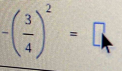 frac (3)^2(-1)^2=0==□