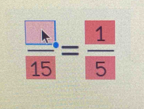 frac  k 15=frac  1 5