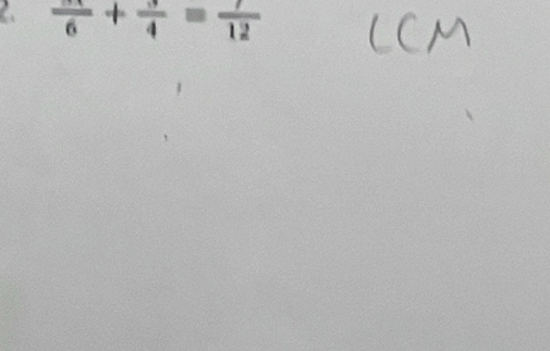 frac 6+frac 4=frac 12