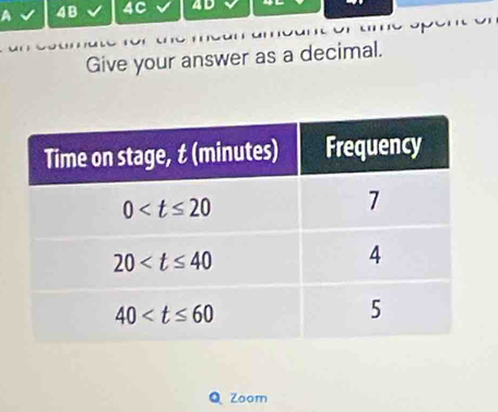 4B 4C AD
Give your answer as a decimal.
QZoom