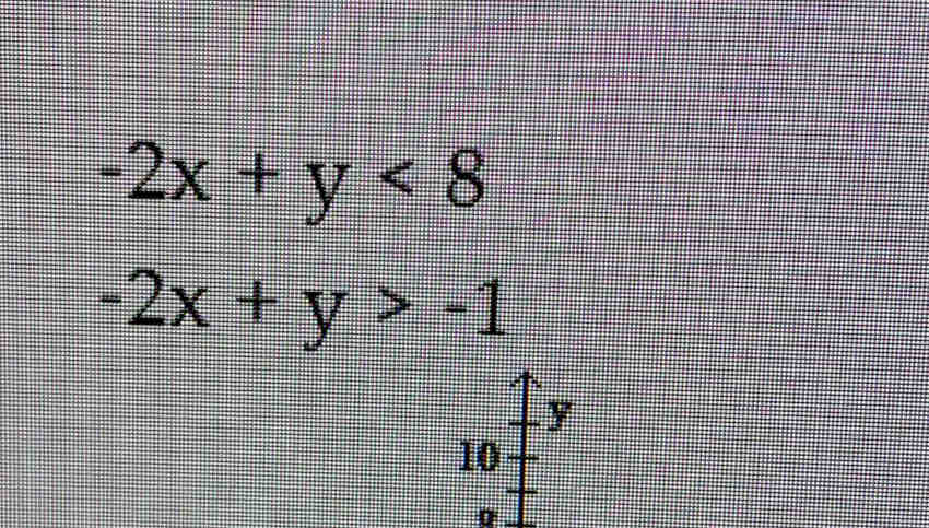 -2x+y<8</tex>
-2x+y>-1
y
10
0