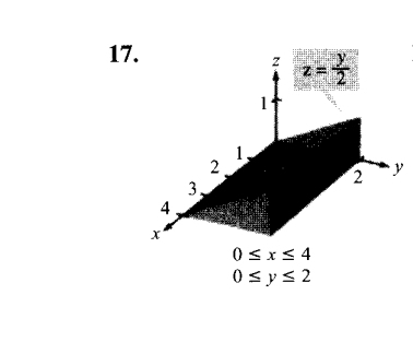 17
0≤ x≤ 4
0≤ y≤ 2