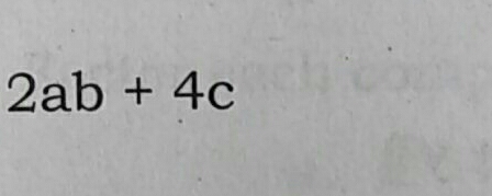 2ab+4c