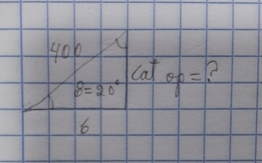 Hob 
cat
θ =20° of =
6