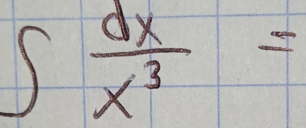 ∈t  dx/x^3 =