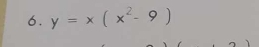 y=x(x^2-9)