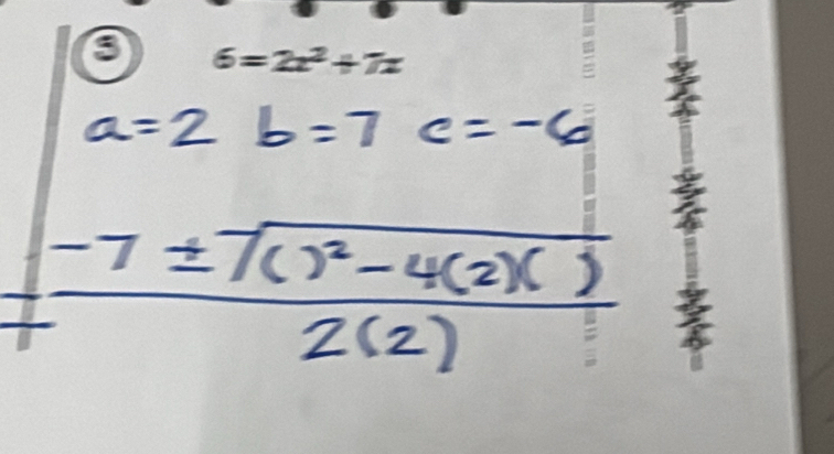 6=2x^2+