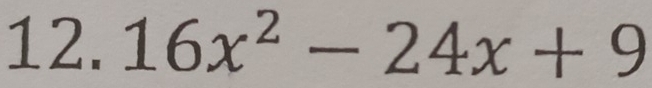 16x^2-24x+9