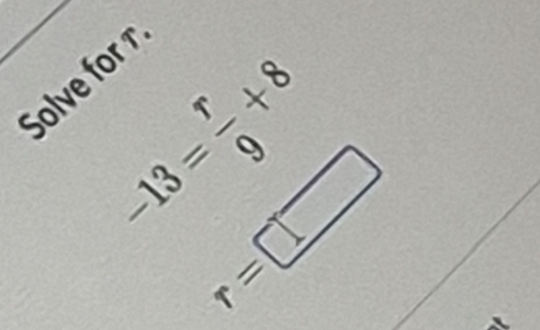 -1)= 1/4 +1
S olve f
t=□