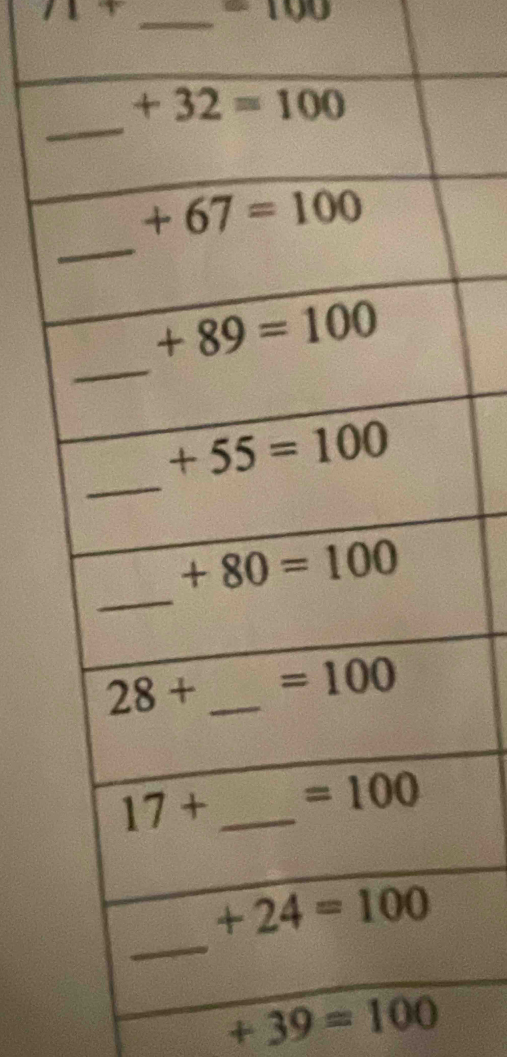 11+
=100
+39=100