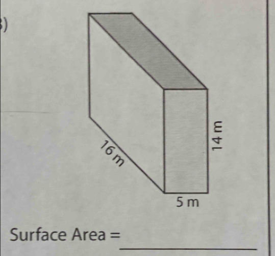 5 0 
_
Surface Area =