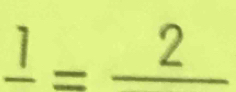frac 1=frac 2