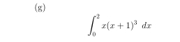 ∈t _0^(2x(x+1)^3)dx