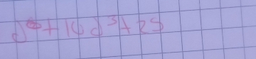 c)^6+1d^3+25