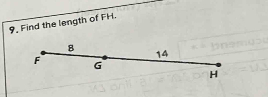 Find the length of FH.