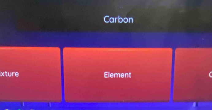 Carbon 
ixture Element