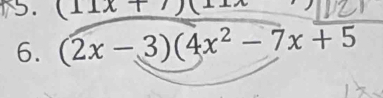 (2x-3)(4x^2-7x+5