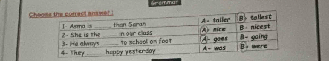 Grammar 
Ch