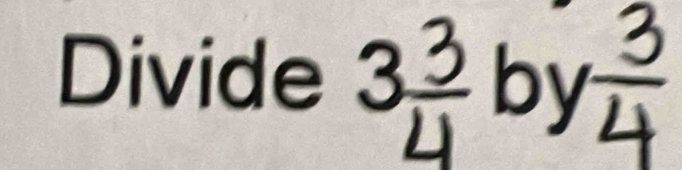 Divide 3? by