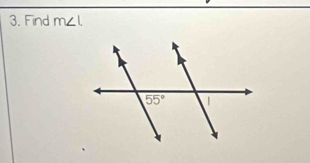 Find m∠ L