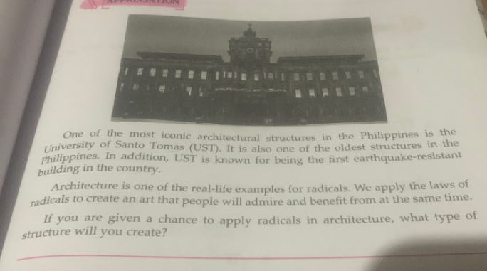 Solved: a - ” One of the most iconic architectural structures in the ...