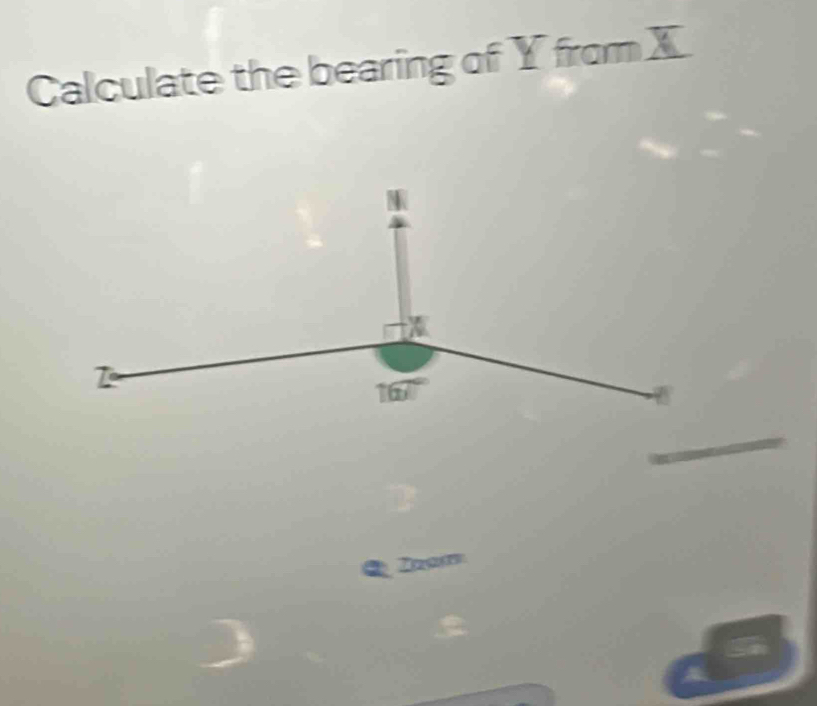 Calculate the bearing of Y from X
_
2aam