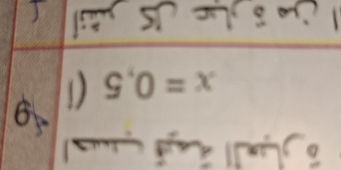 jhall a l
-9
x=0,5