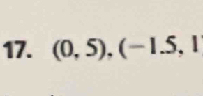 (0,5),(-1.5,1