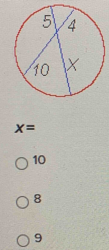 X=
10
8
9