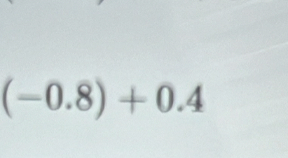 (-0.8)+0.4