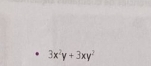 3x^2y+3xy^2