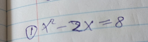 x^2-2x=8