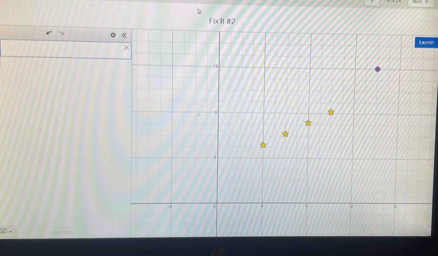 Fix It #2 
unch 
desmos