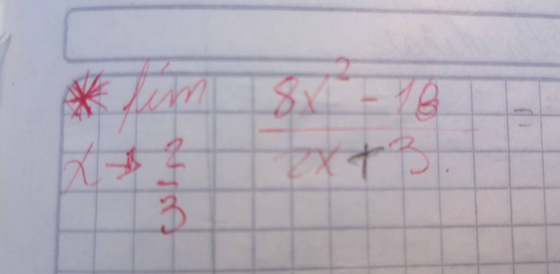 lim _x2/x3frac 8x^(_8 x+3)3x^2-18 x-x3x=