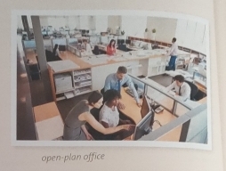 open-plan office