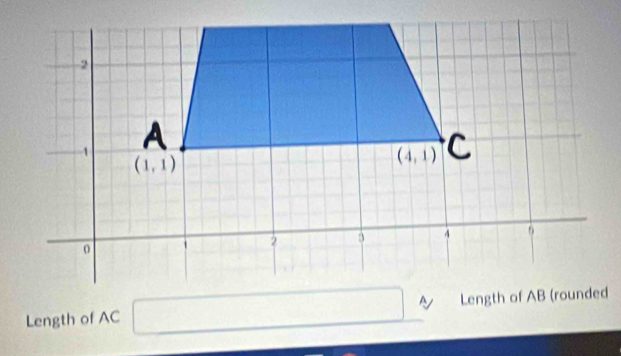 Length of AC □