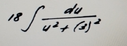 18∈t frac duu^2+(3)^2