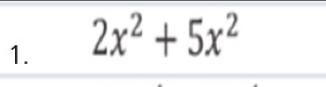 2x^2+5x^2