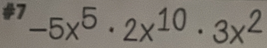 ^7-5x^5· 2x^(10)· 3x^2