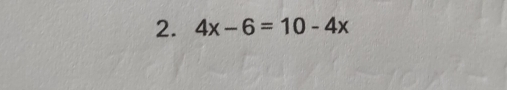 4x-6=10-4x