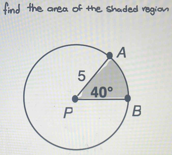 of the Shaded region