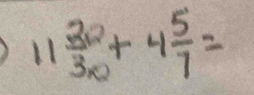 11frac 23* 2+4 5/7 =