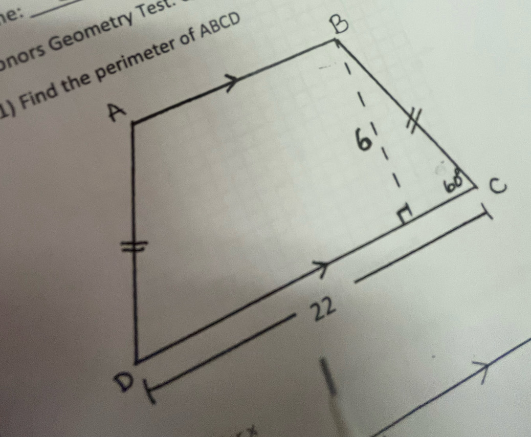 e: 
nors Geometry Tes